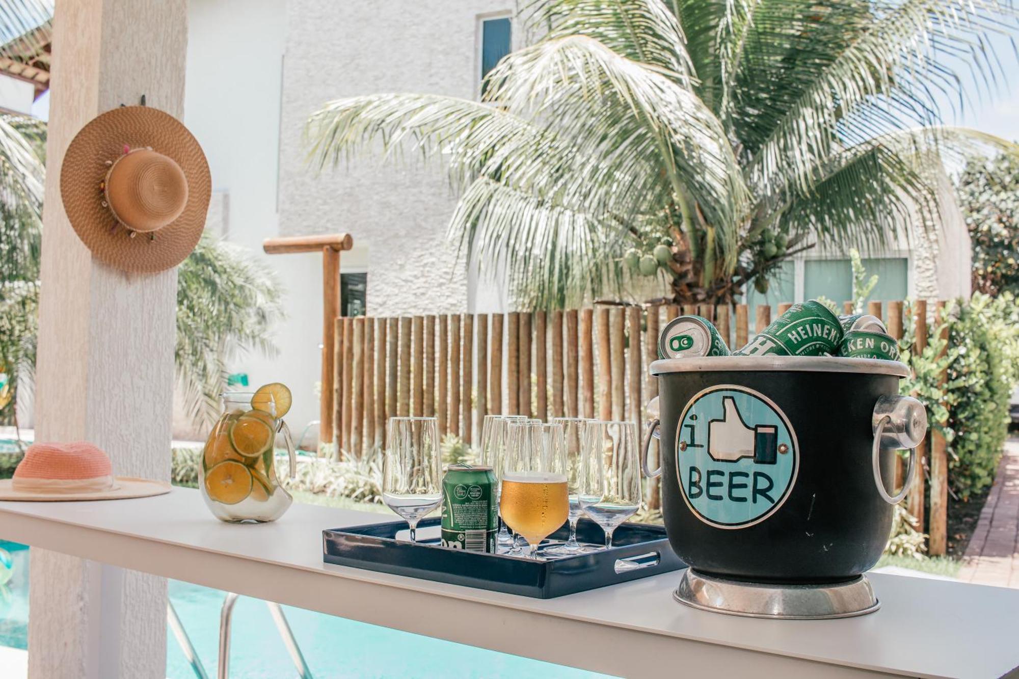 Casa 4 Suites Beira-Mar Praia De Muro Alto Pôrto das Galinhas المظهر الخارجي الصورة